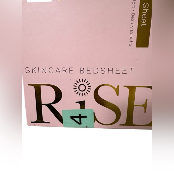 RISE Satin Flat Sheet in Queen in Charcoal Gray NIB - Picture 1 of 12